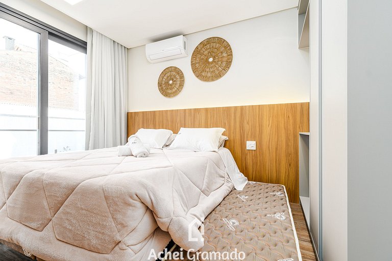 Astro 1 dorm 400m da Rua Coberta by Achei Gramado